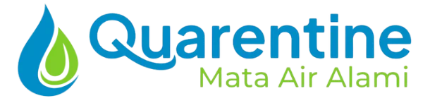 Quarentine Mata air Alami air minum kemasan